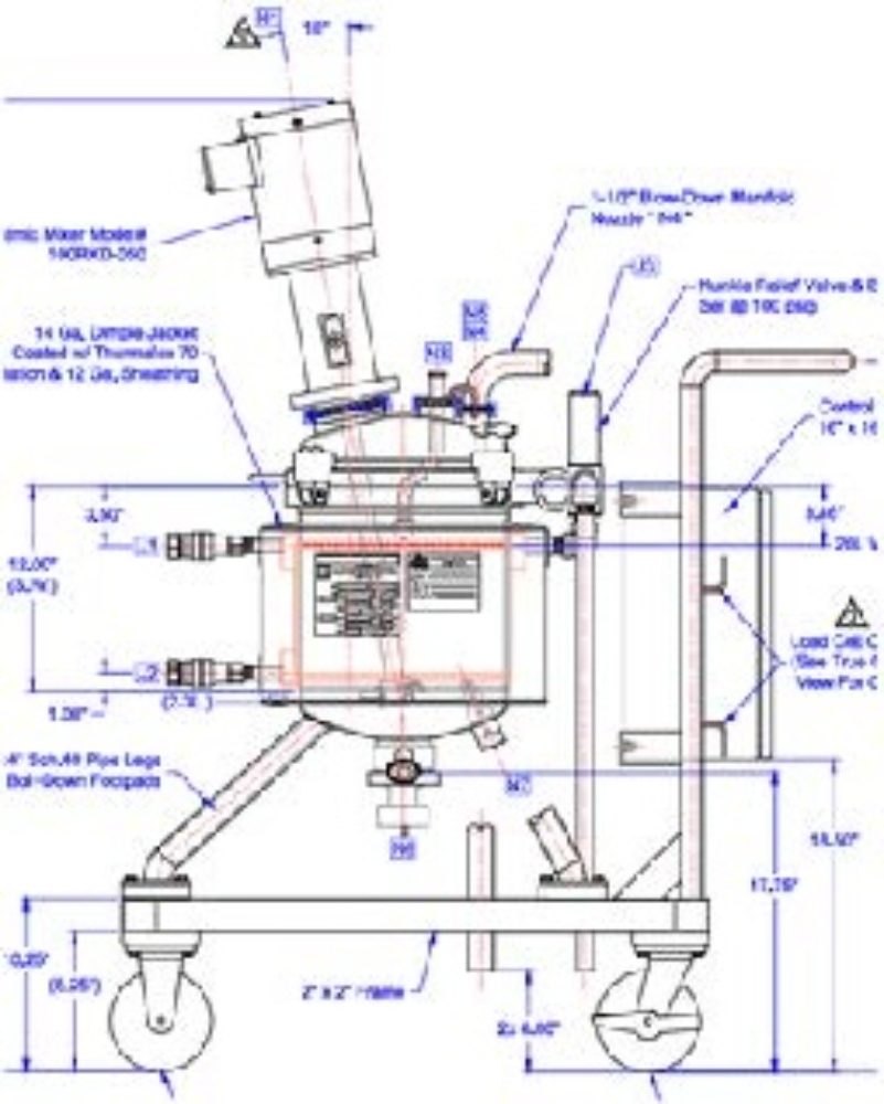 Image of Allegheny Bradford 20 Liter Stainless Steel Vessel